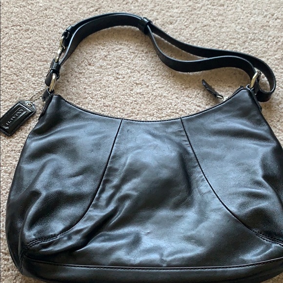 Beautiful leather coach bag - Picture 3 of 9